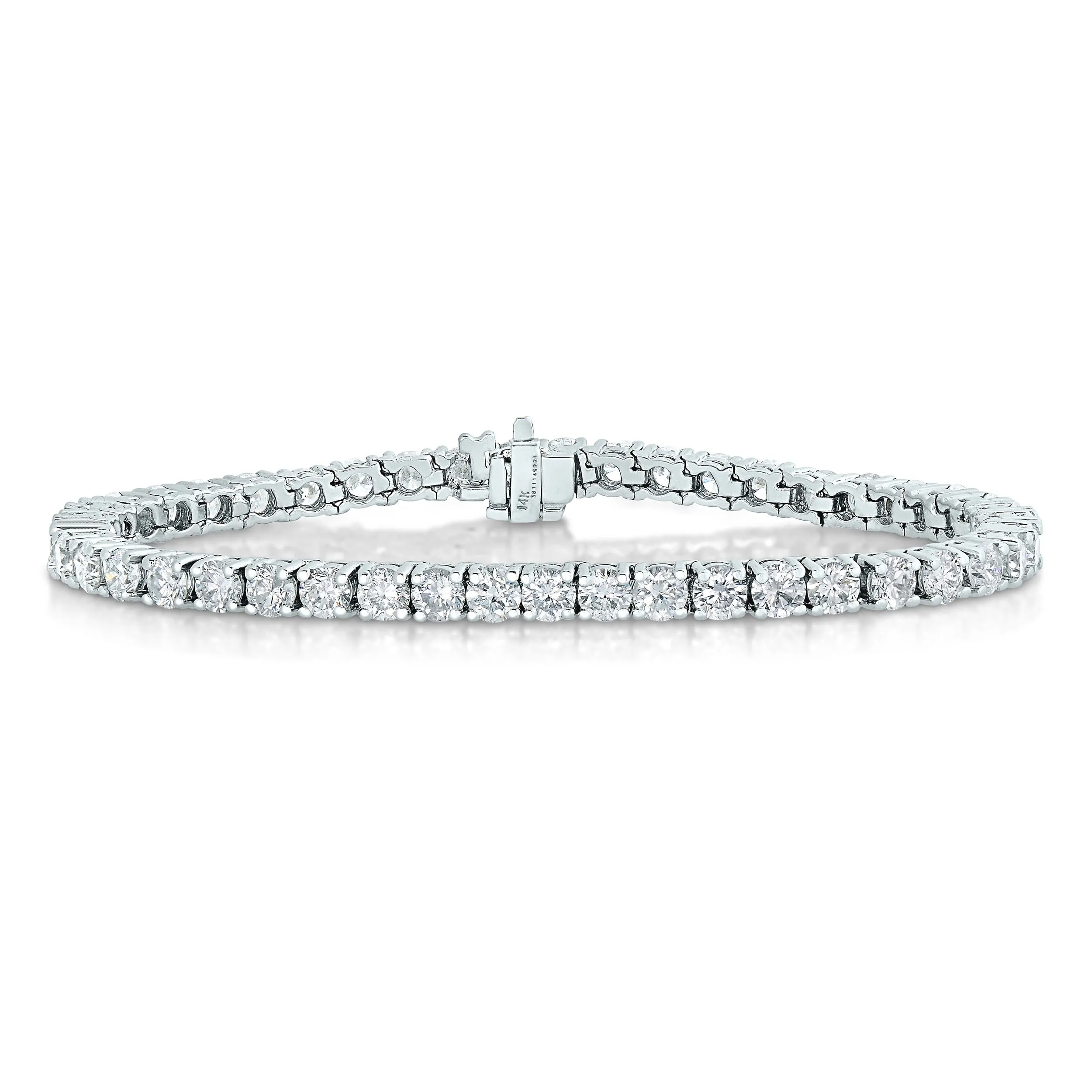 5 cttw Diamond Classic Tennis Bracelets in 14K White Gold