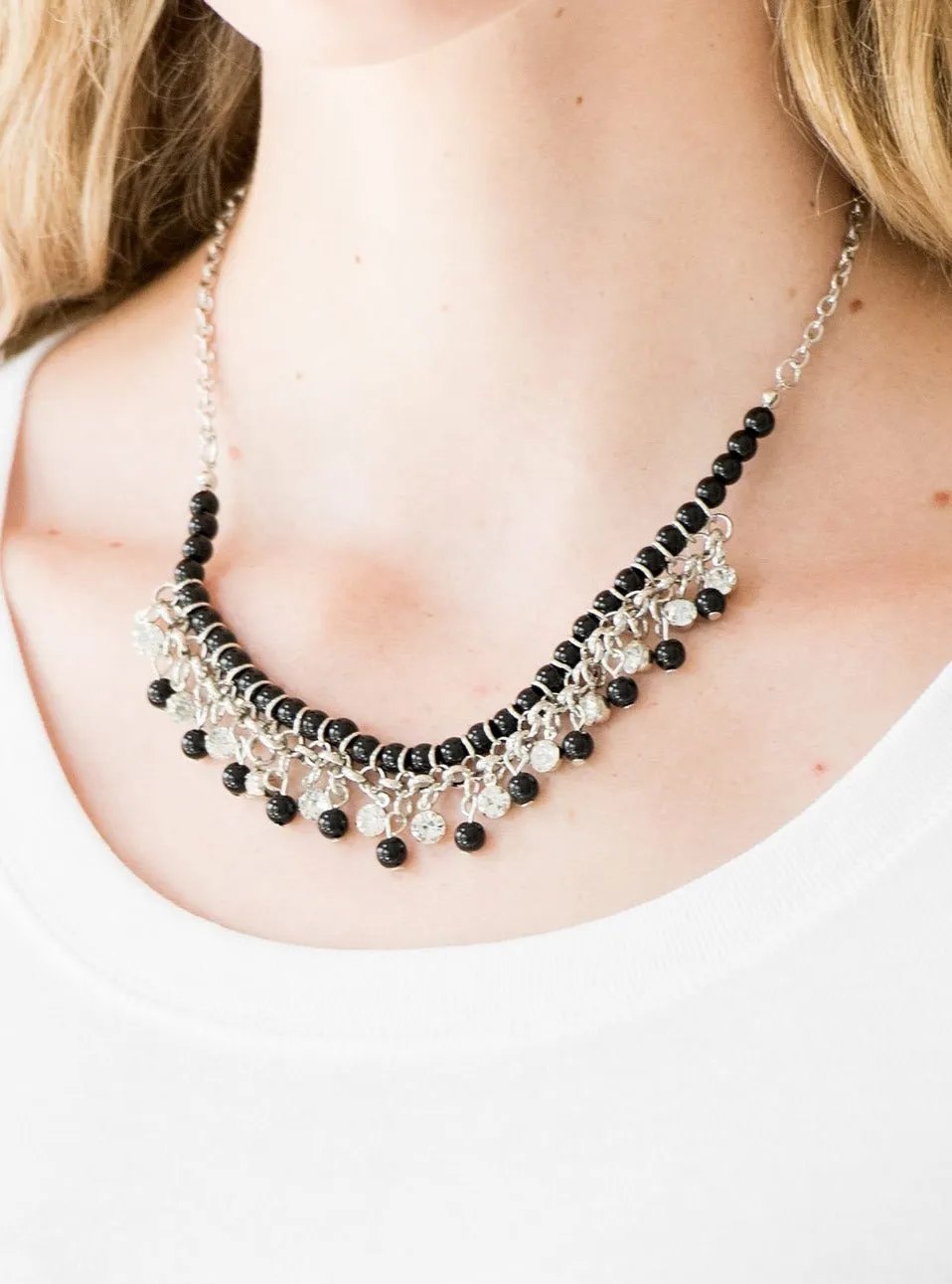 A Touch of Classy Black Necklace Set