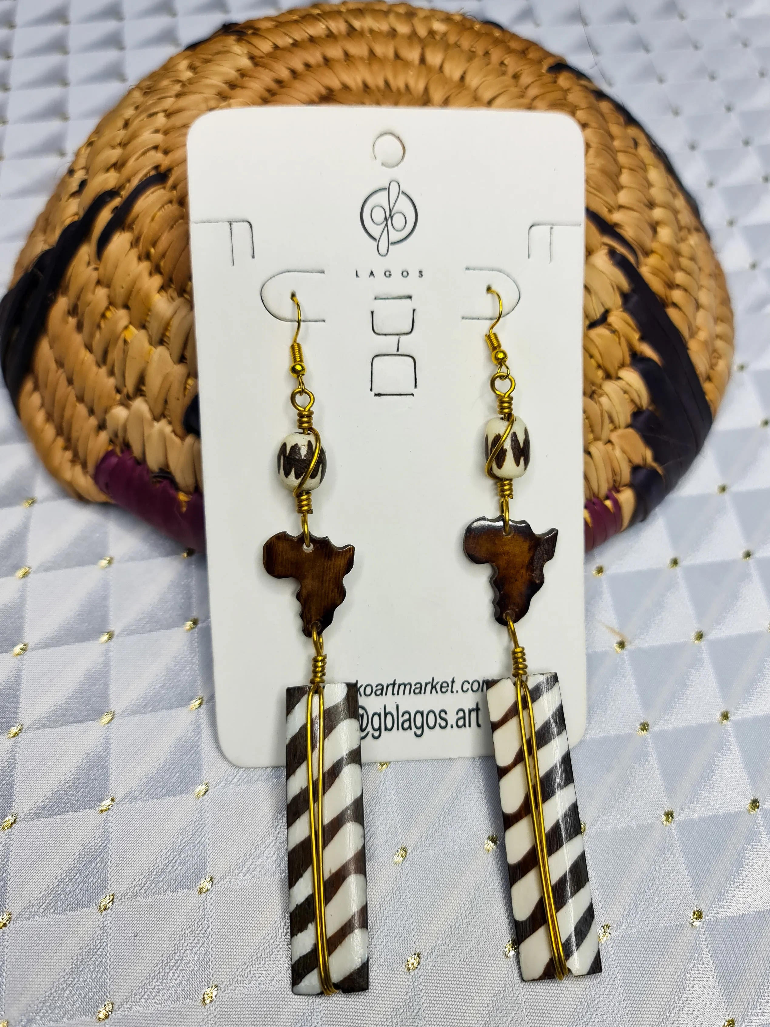 Afro-Bar Earrings