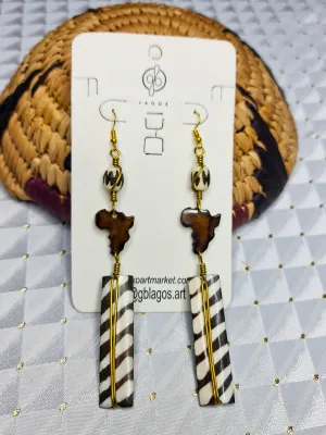 Afro-Bar Earrings