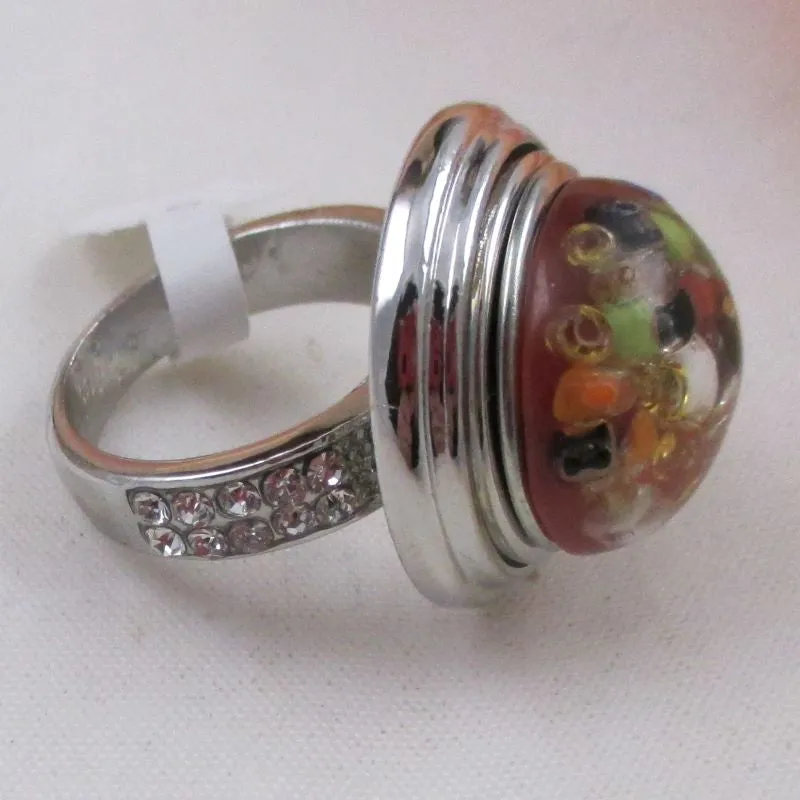 Amber Fun Fashion Ring Size 8