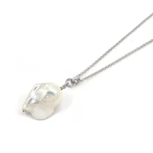 Barroco Pearl Pendant - Silver