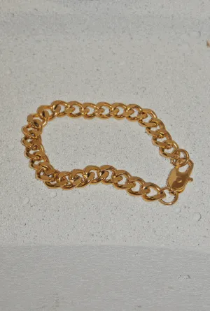 Basic 10mm Curb Chain Bracelet