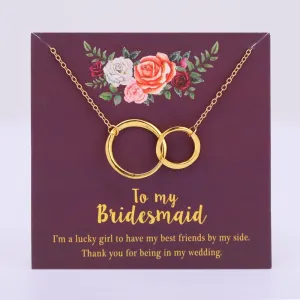 Bridesmaid-Maid of Honor-Wedding-Necklaces-Jewelry-Best Friends