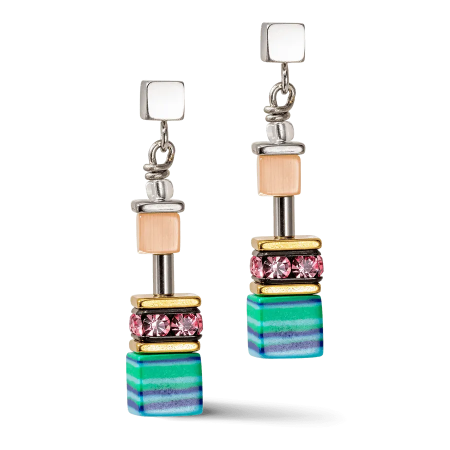 Candy GeoCube Earring