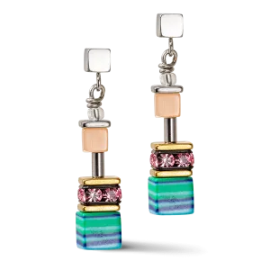 Candy GeoCube Earring