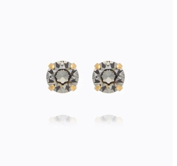 Caroline Svedbom Classic Stud Earrings - Greige