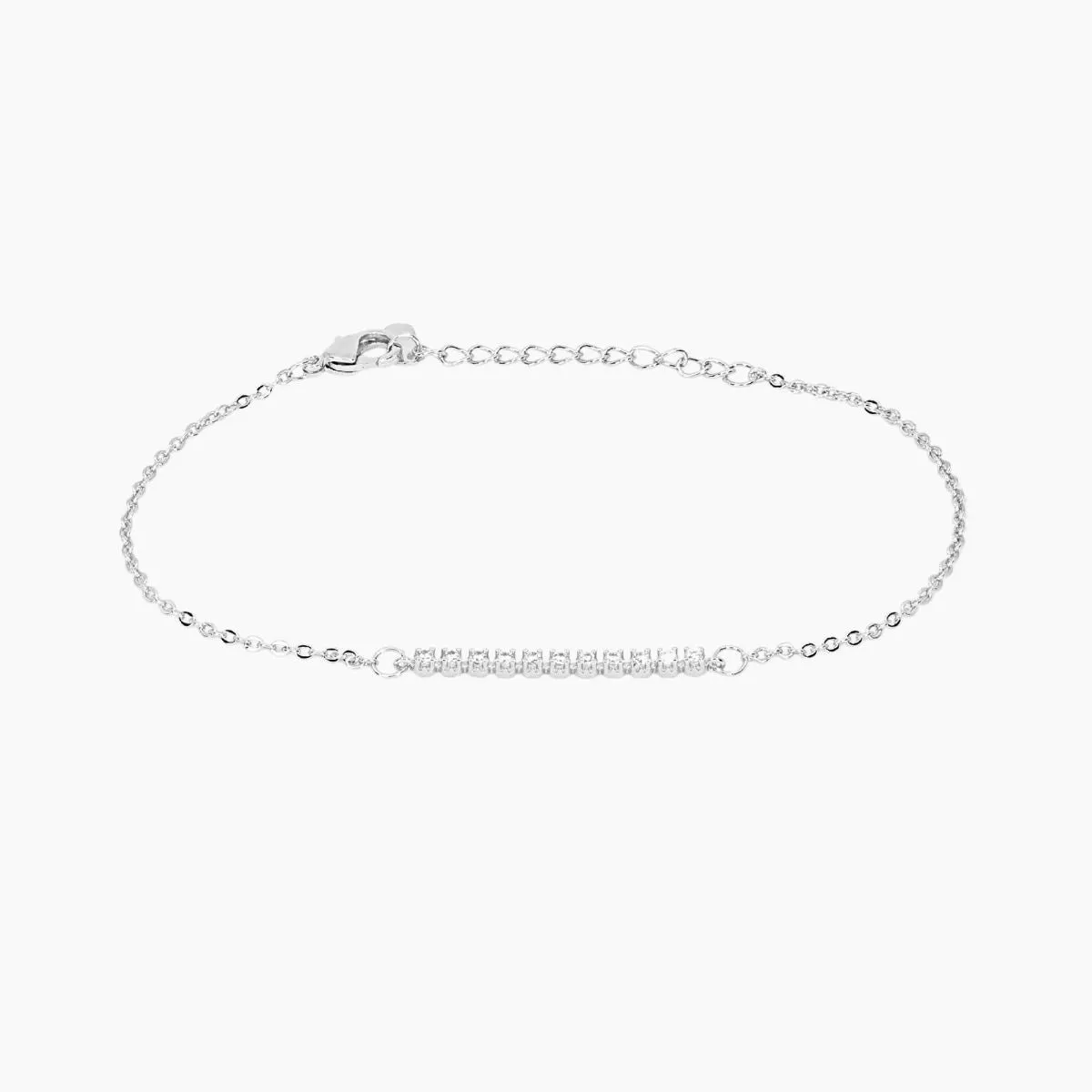 Charlotte CZ Bracelet (Silver)