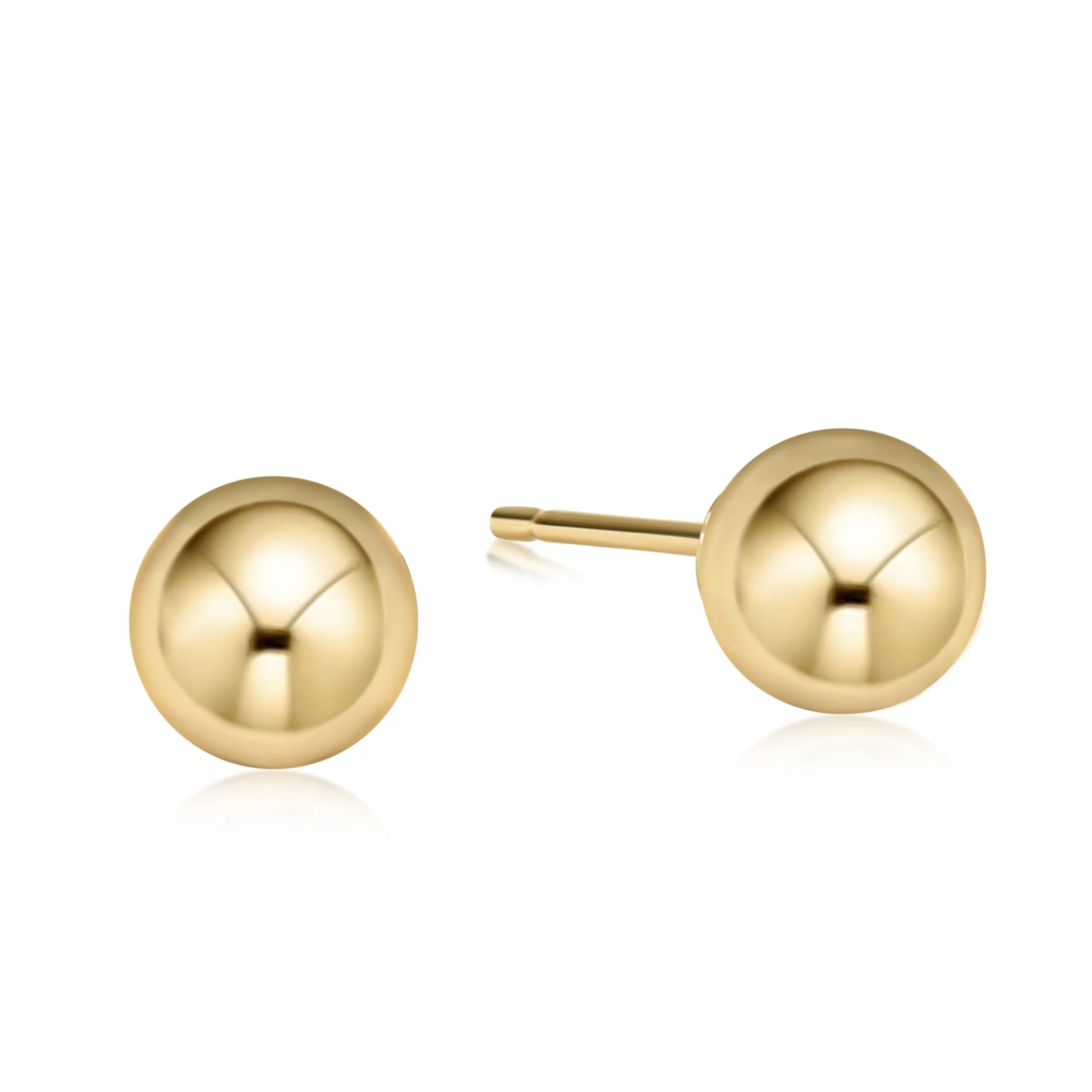 Classic Ball Studs - Gold