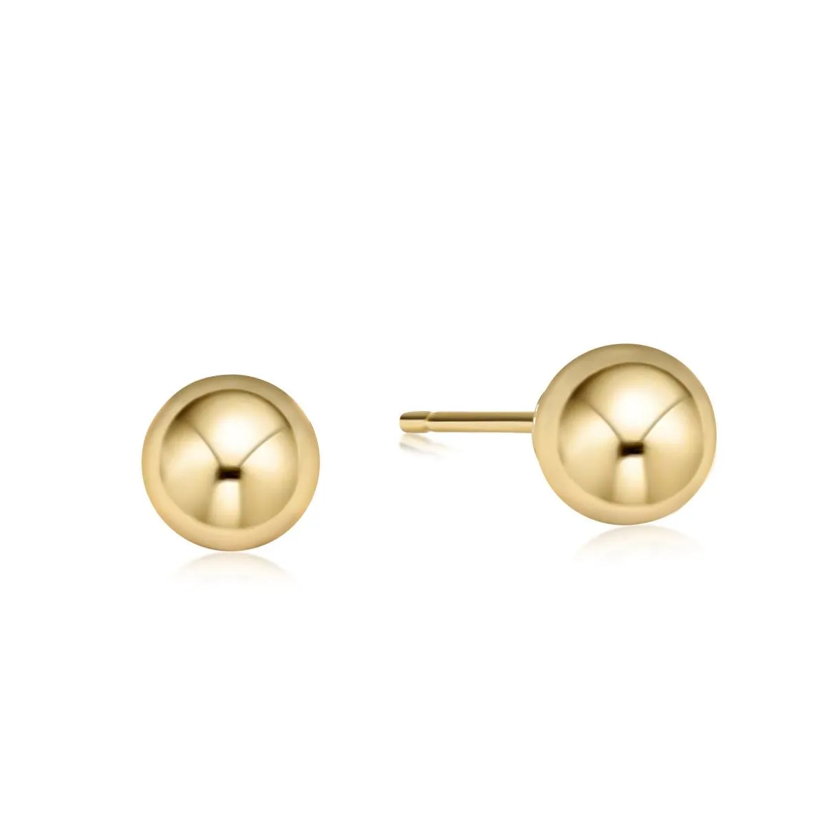 Classic Ball Studs - Gold