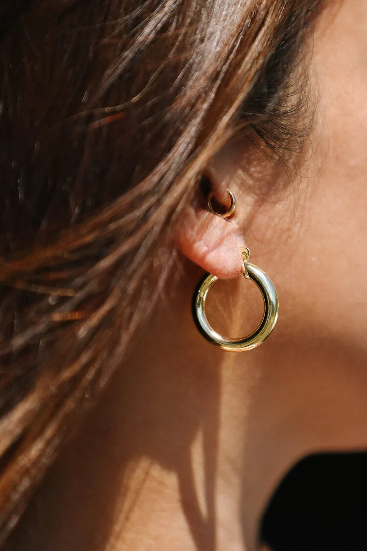 Classic Gold Hoops