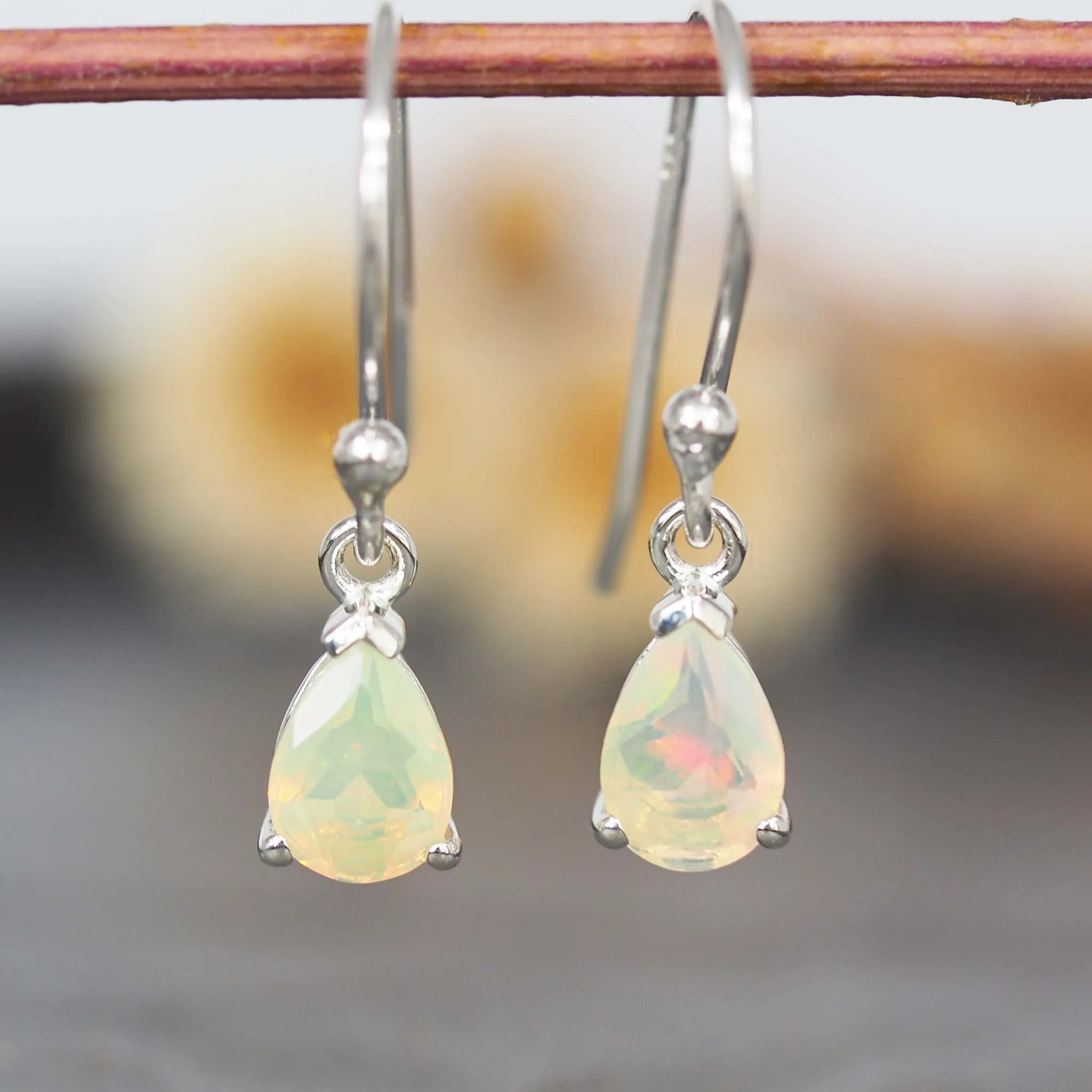 Classic Opal Earrings