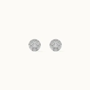 Classic Round Diamond Earrings