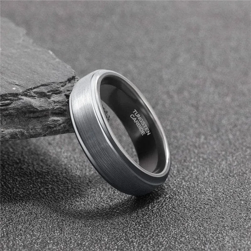 Classic Tungsten Carbide Men's Wedding Band