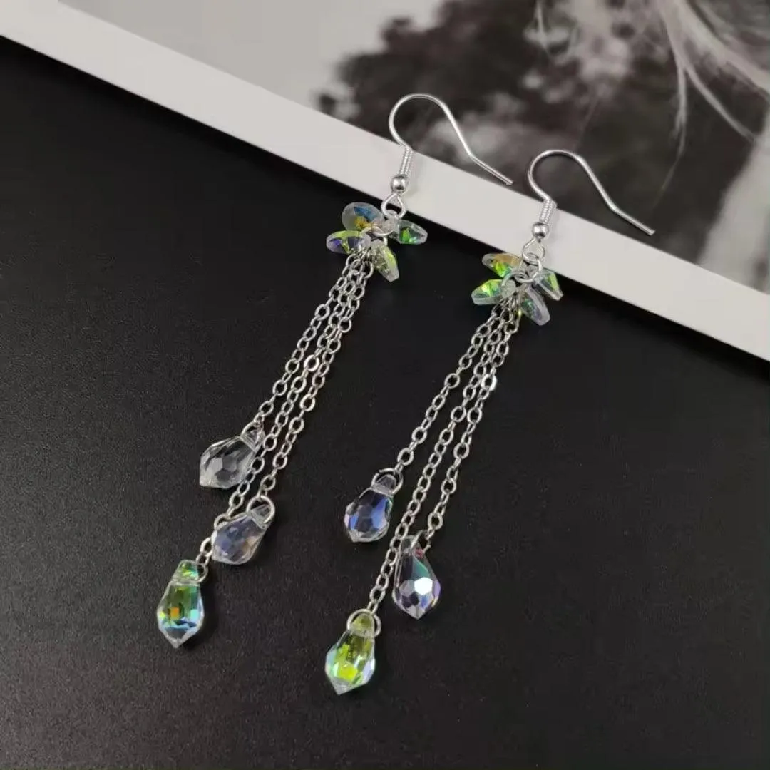 Crystal Dangle Earrings