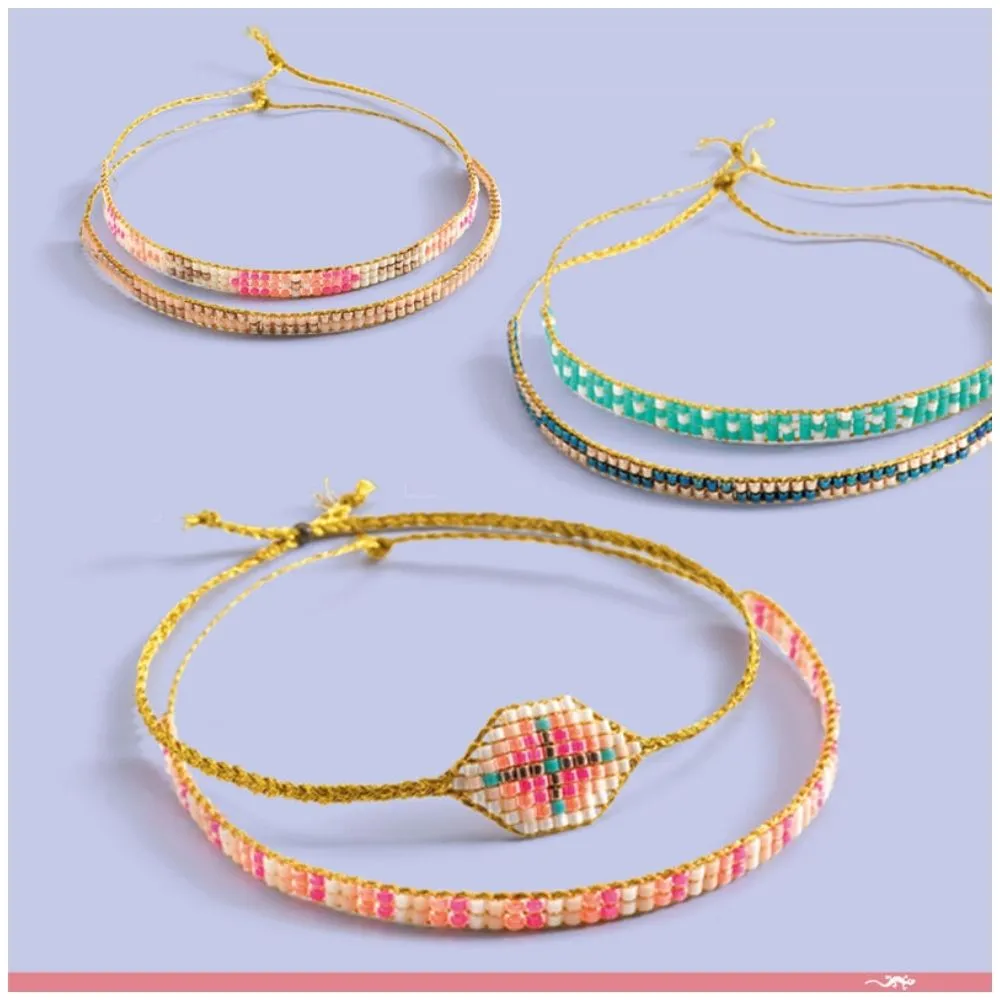 Djeco Bracelets and Loom - Tiny Beads