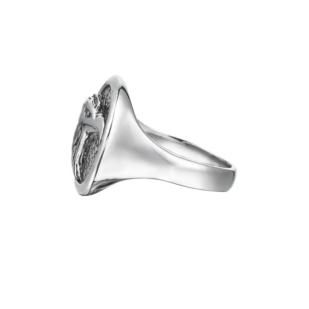 Eagle Ring - Solid Silver