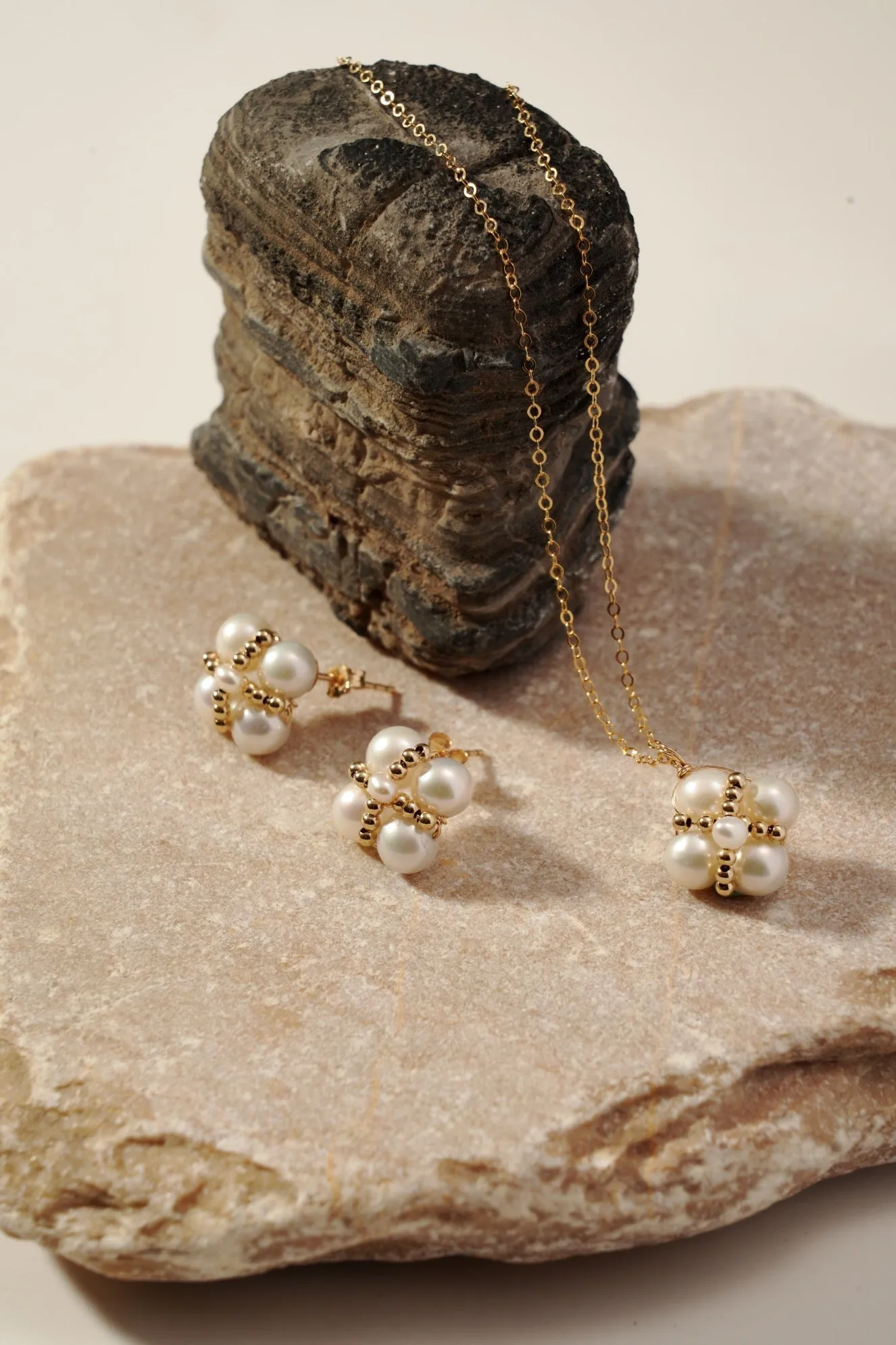 Embellished Series Lucky Clover Ear Clip Ear Studs