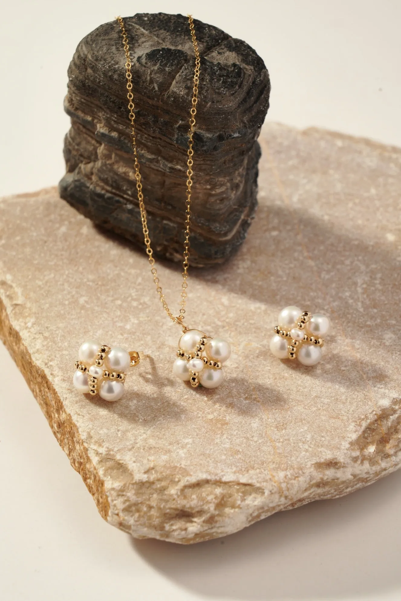 Embellished Series Lucky Clover Ear Clip Ear Studs