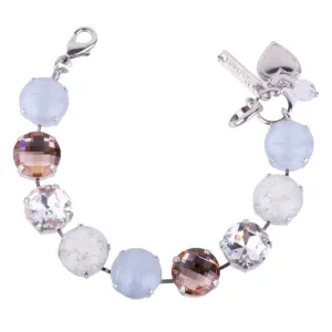 Extra Luxurious Everyday Bracelet in "Dancing In The Moonlight"- Rhodium