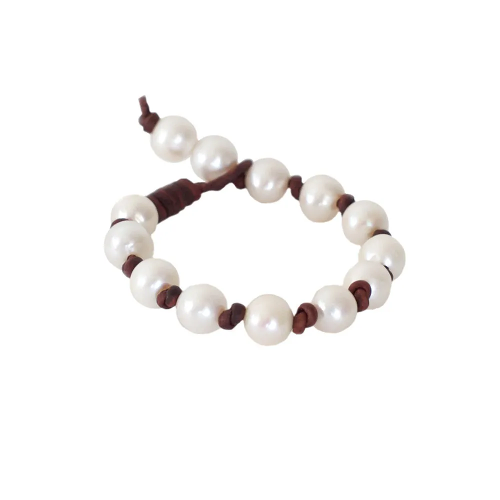 Freshwater Pearl Eternity Bracelet