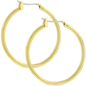 Glem Small Gold Hoop Earrings | 32mm