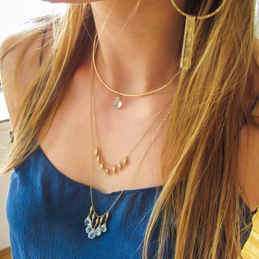 Gold Grain Necklace