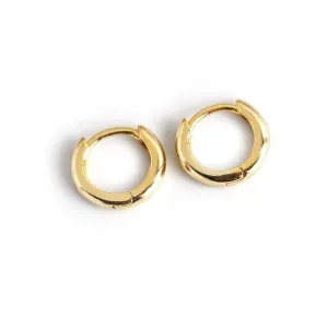 Gold Huggie Earrings