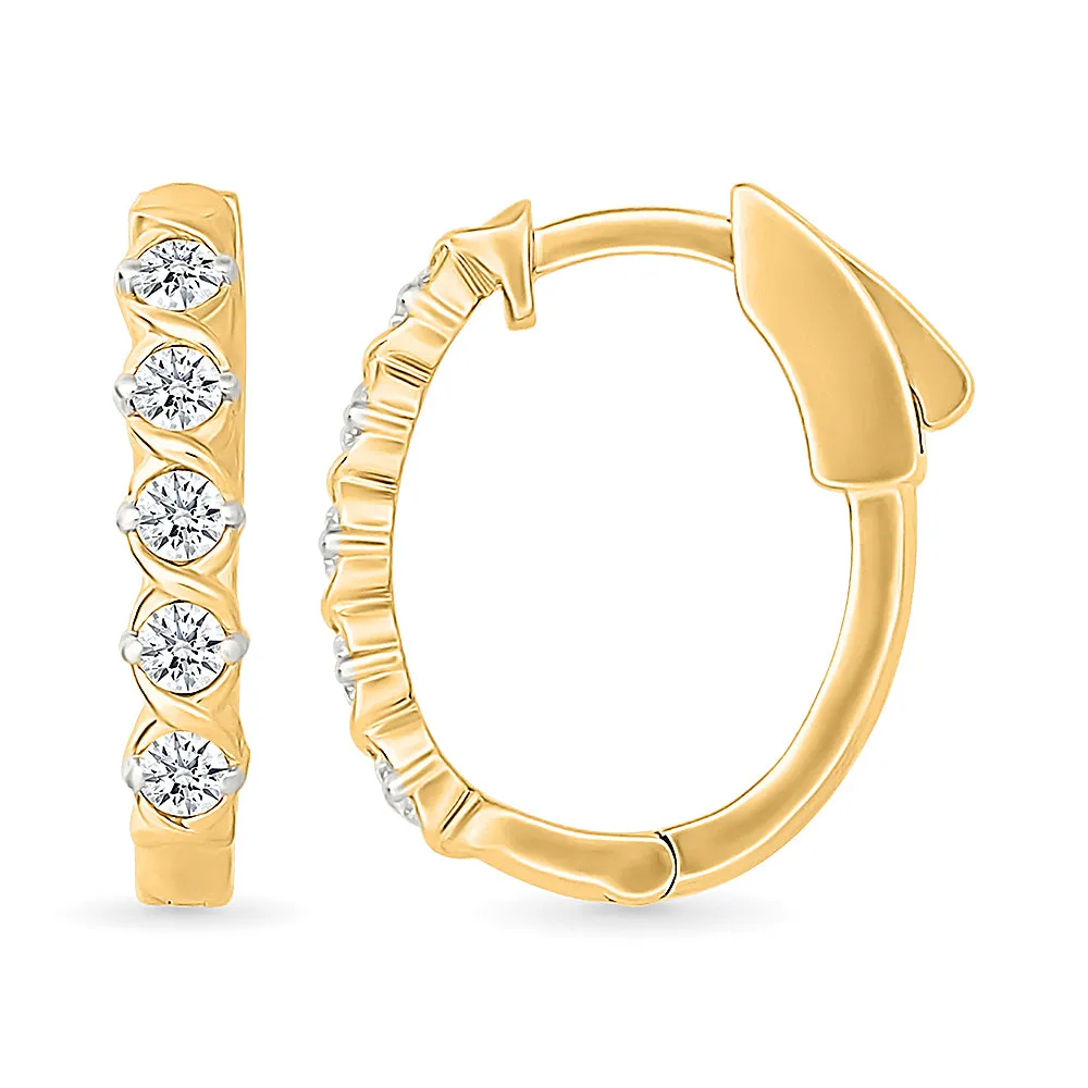 Halo Timeless Hoop Earrings