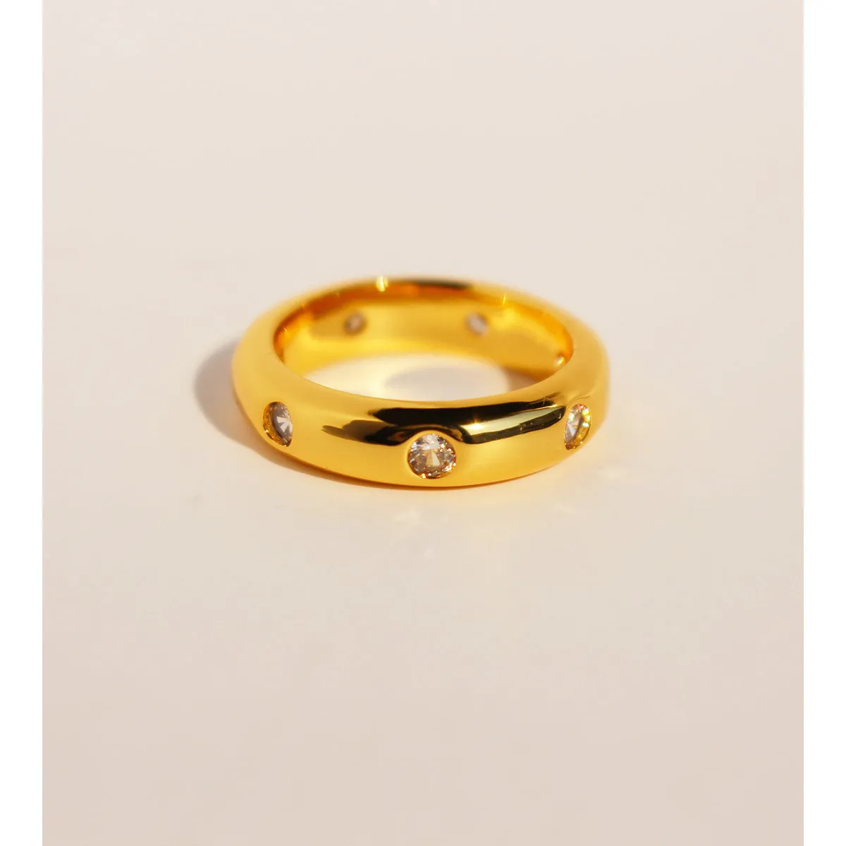 Just Lil Things Artificial Gold Rings JLTR0351