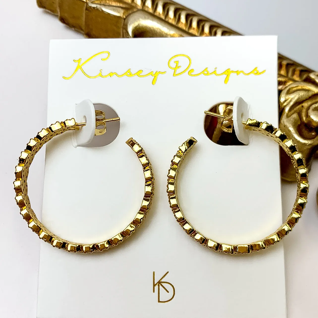 Kinsey Designs | Dottie Heart Hoop Earrings