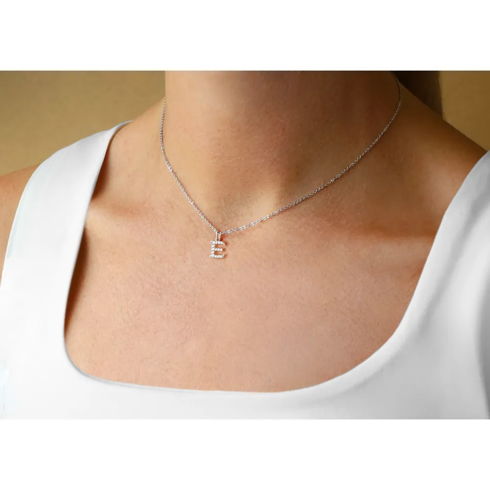 Love Letters E Necklace