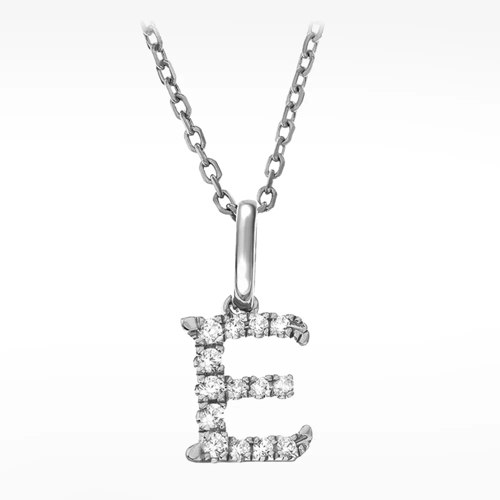 Love Letters E Necklace