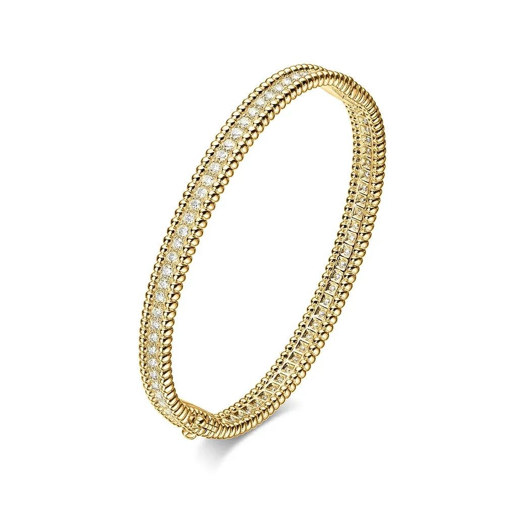 Luxurious 2mm Full Diamond Bracelet