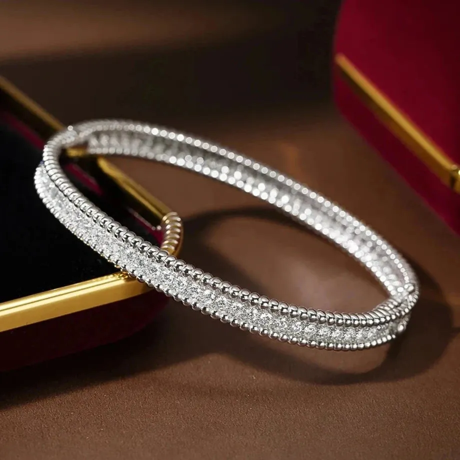 Luxurious 2mm Full Diamond Bracelet