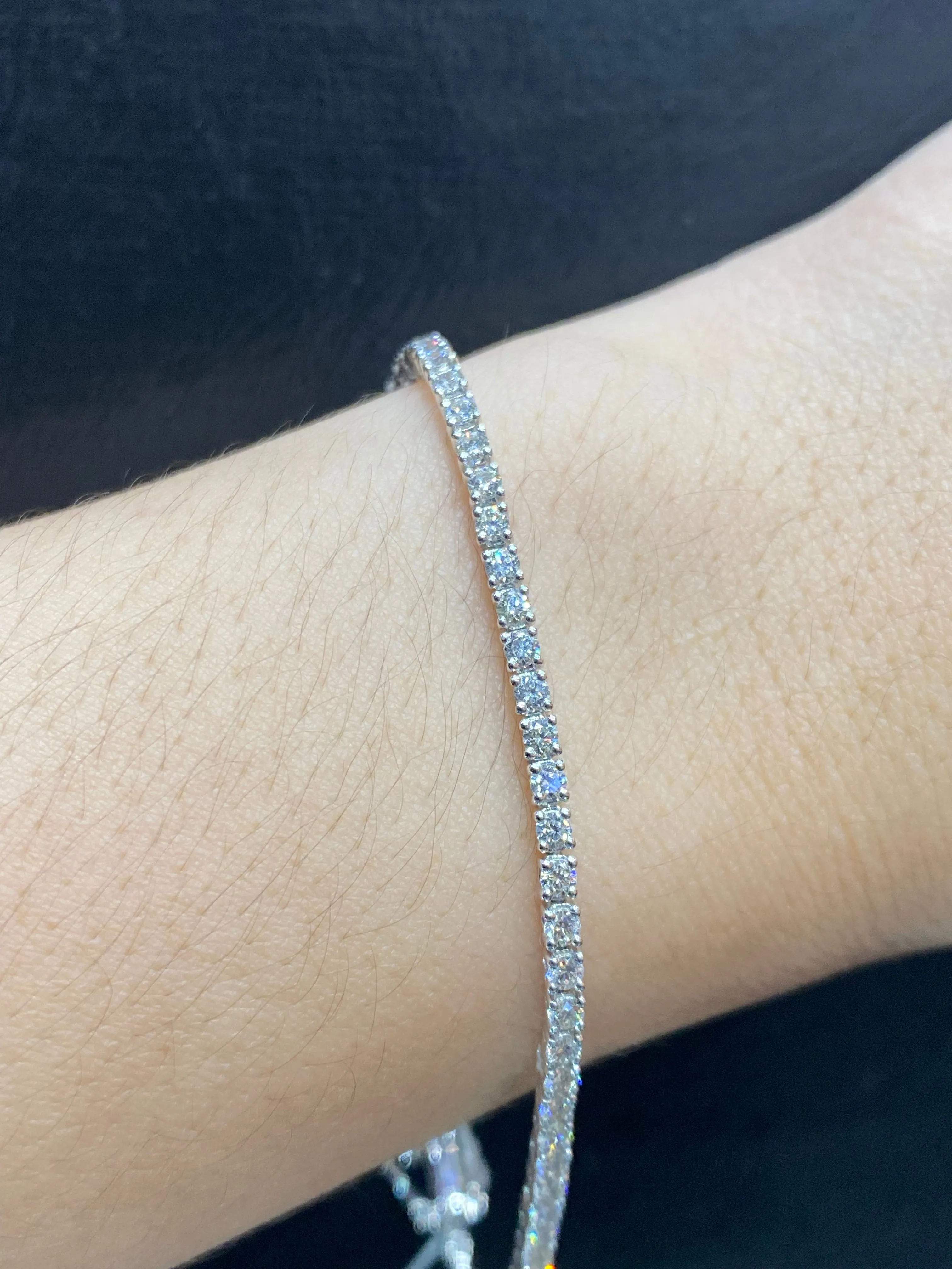 #LVNA2024 | Eternity Tennis Diamond Bracelet 14kt