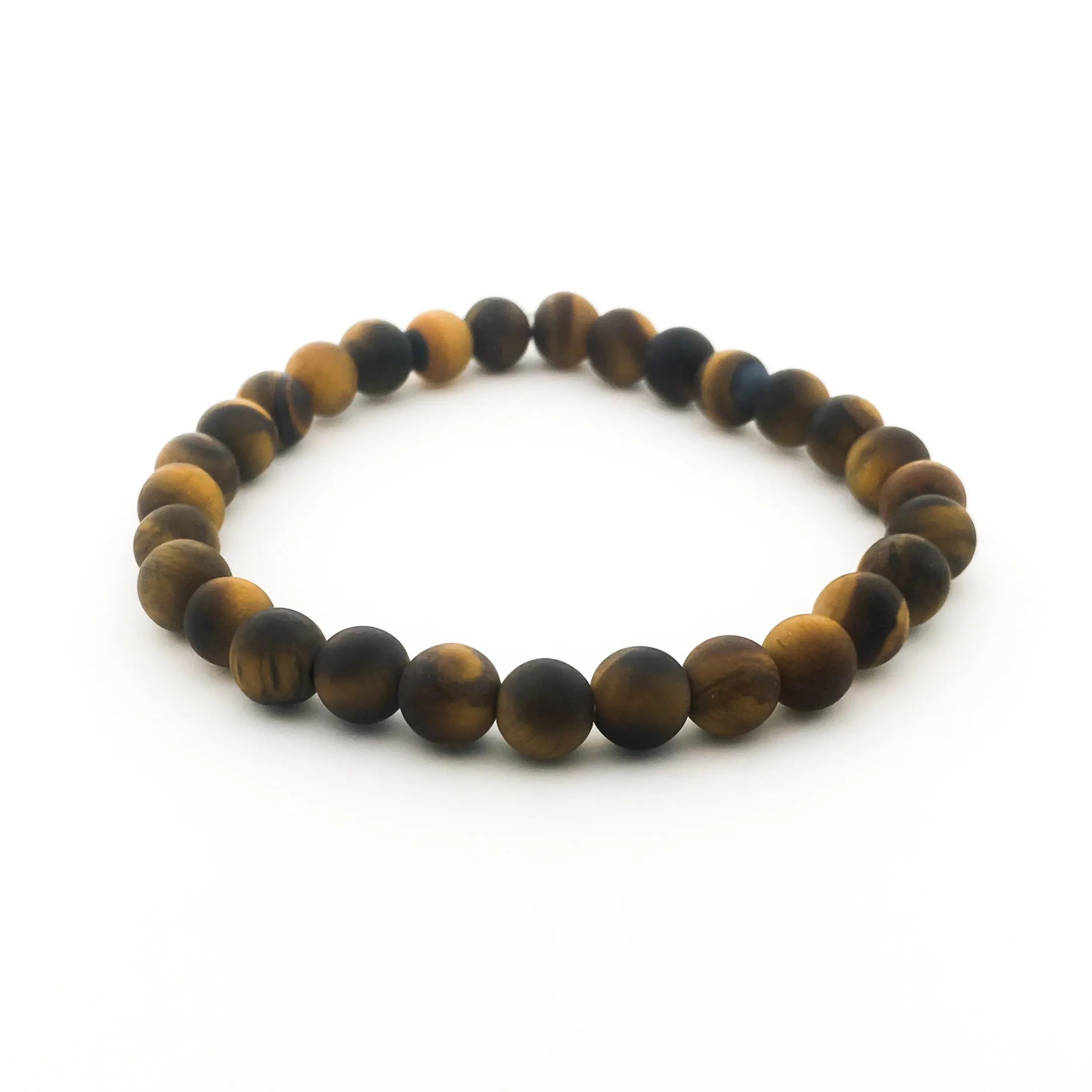 Men's Matte Tiger's Eye Bracelets