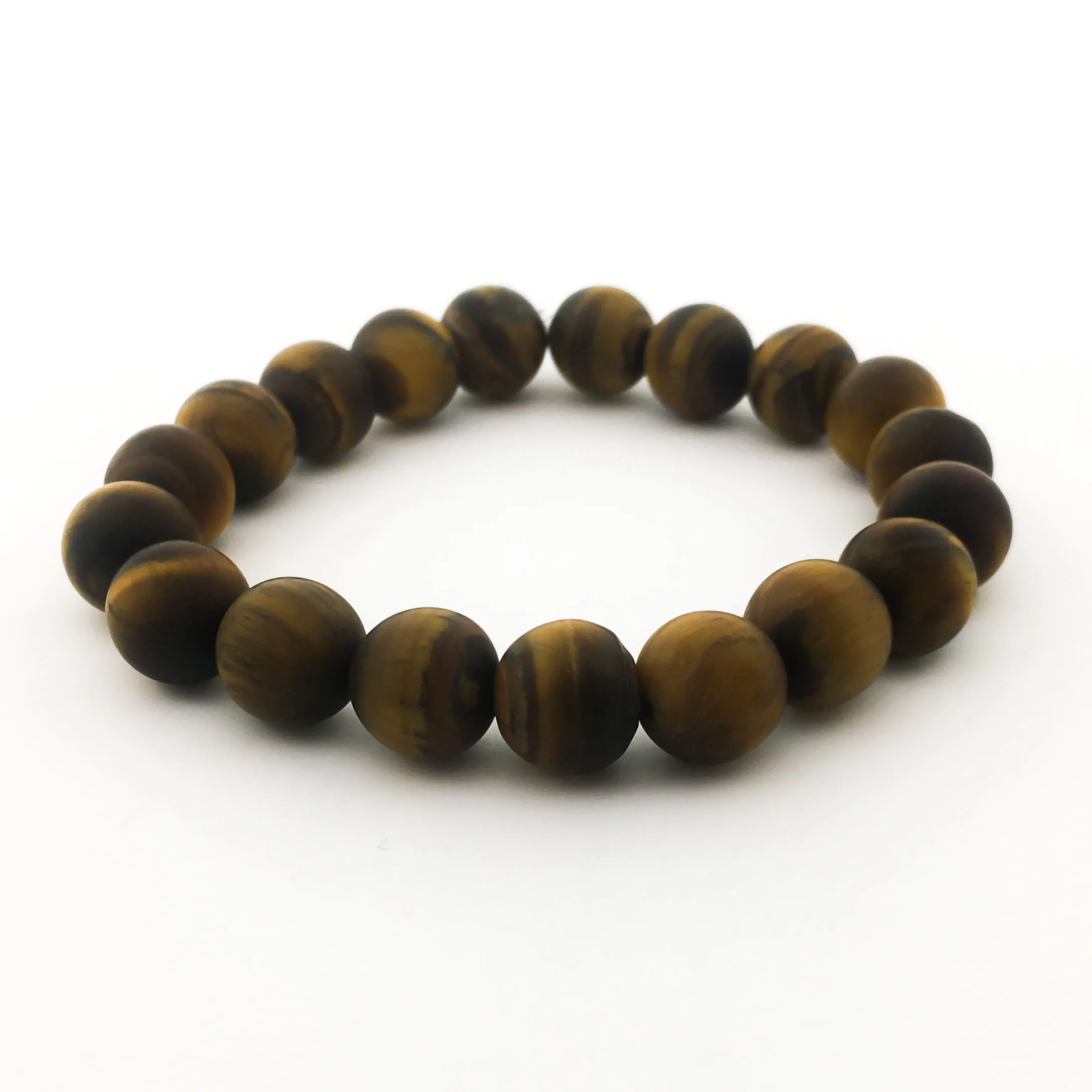 Men's Matte Tiger's Eye Bracelets