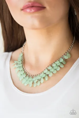 Next In SHINE Green Necklace Set