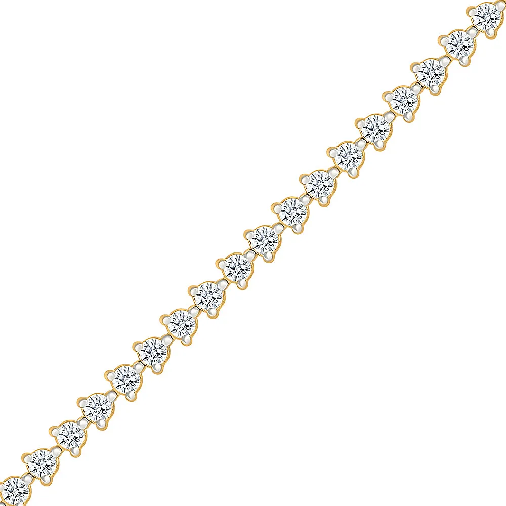 Nirvana Gold & Diamond Bracelet