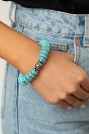 Paparazzi Bracelet ~ Eco Experience - Blue