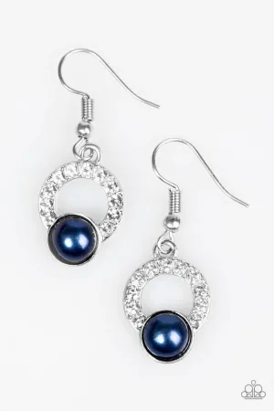 Paparazzi Earring ~ A Win-Win - Blue