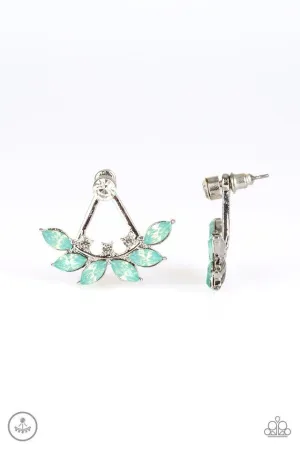 Paparazzi Earring ~ Forest Formal - Green