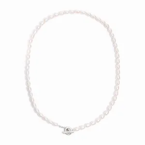 Pearl Necklace Silver - Astrid