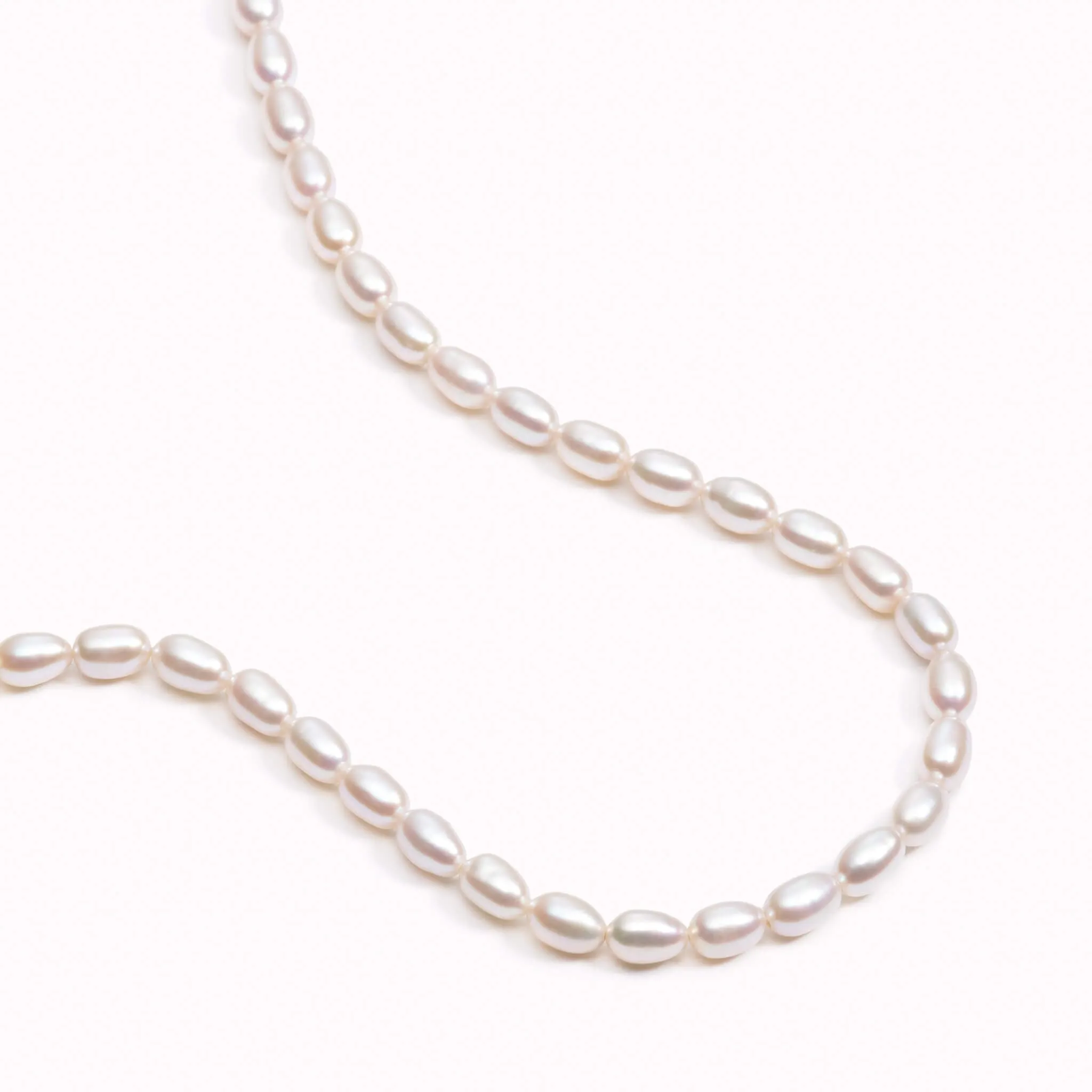 Pearl Necklace Silver - Astrid