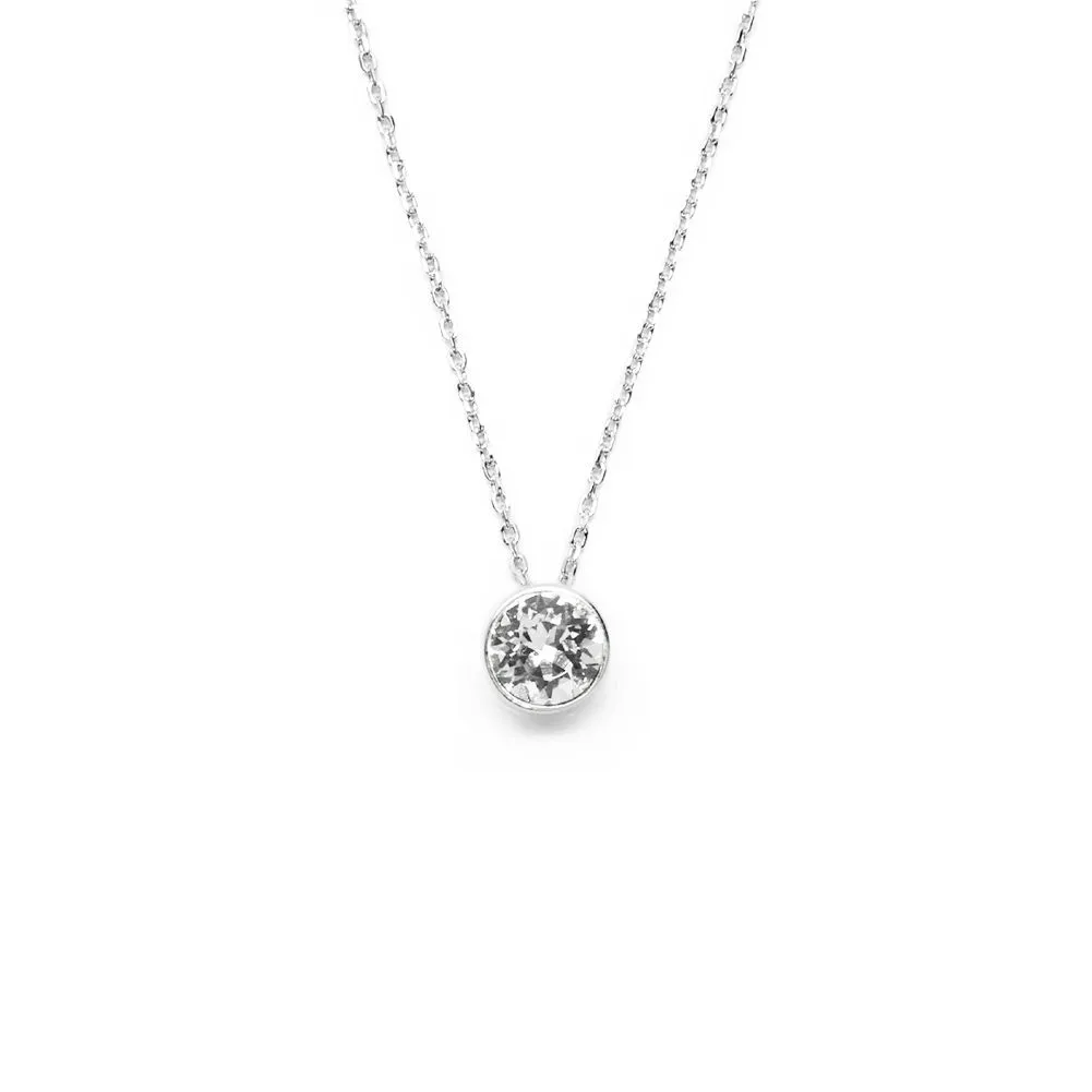 Round Crystal Necklace