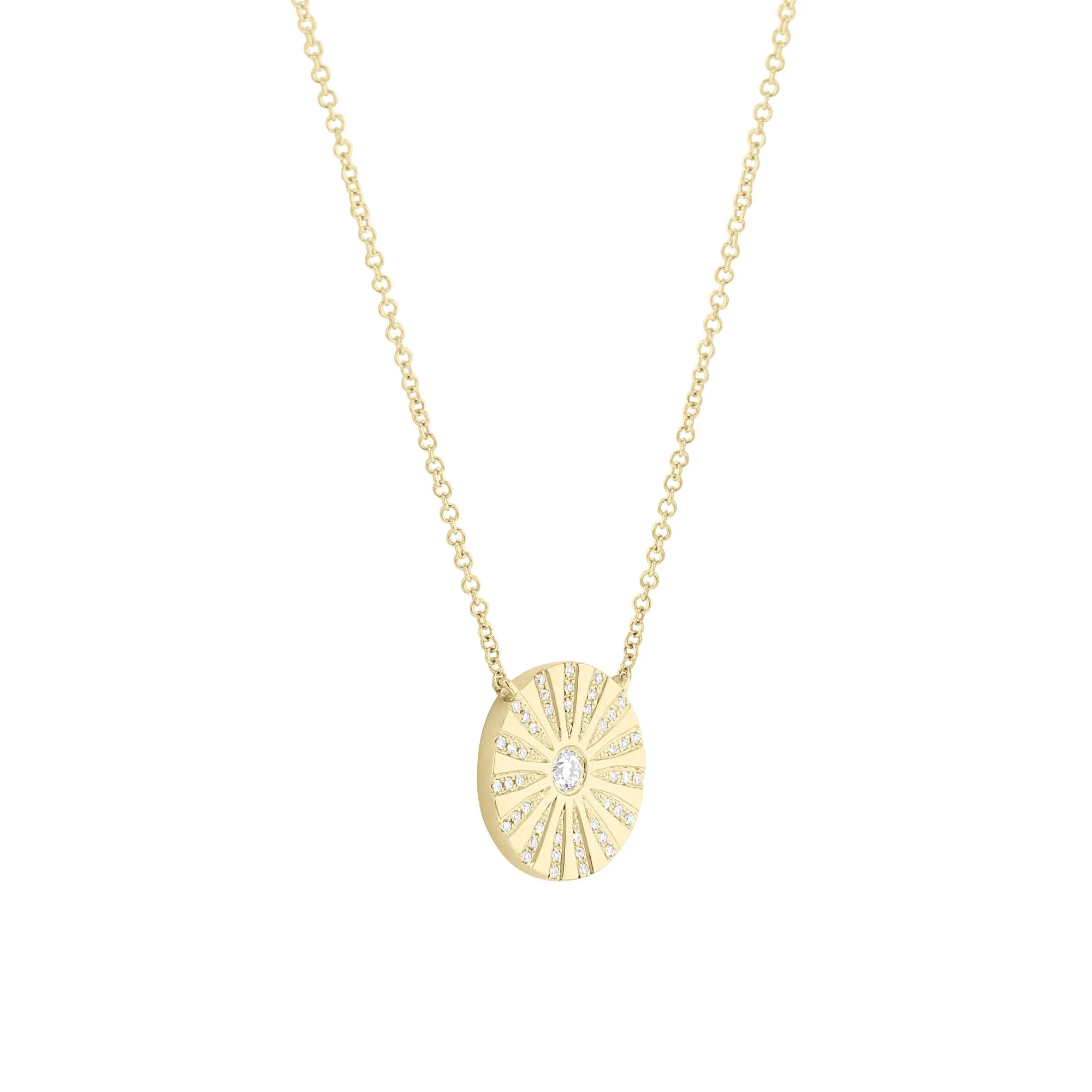 Soleil Diamond Necklace