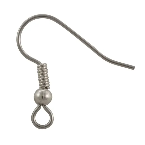 Stainless Steel French Earring Hooks Wire Hooks