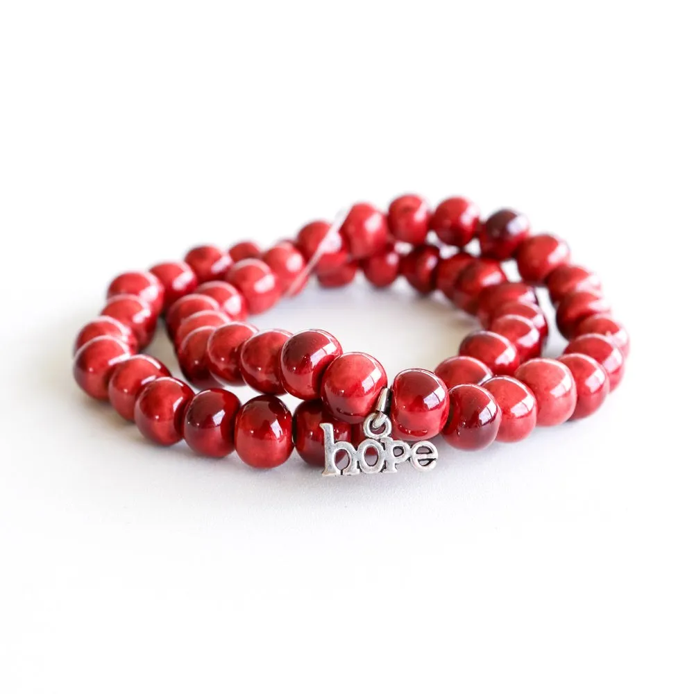 SwaziMUD™ Double HOPE Bracelet