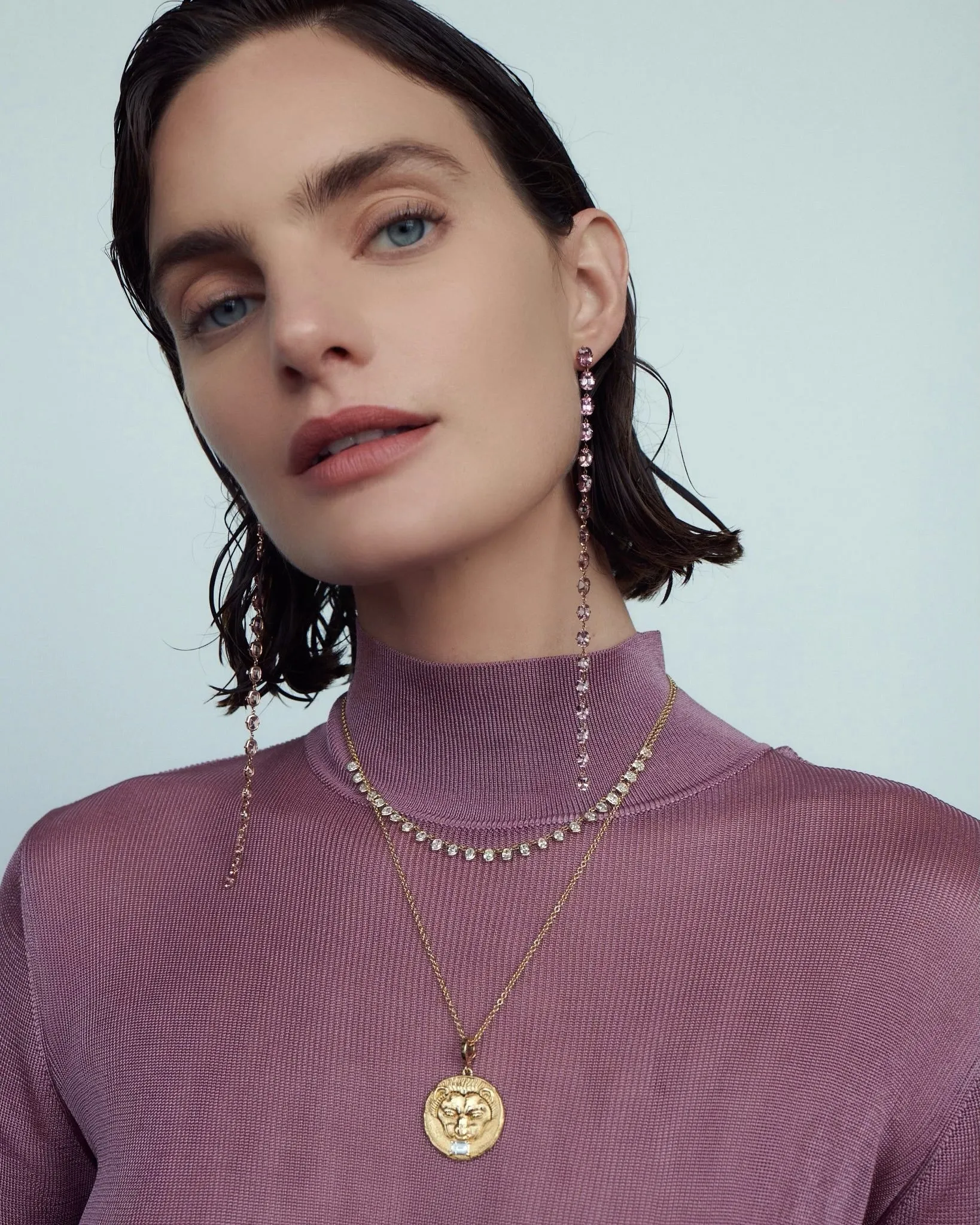 The Lena Oval Necklace